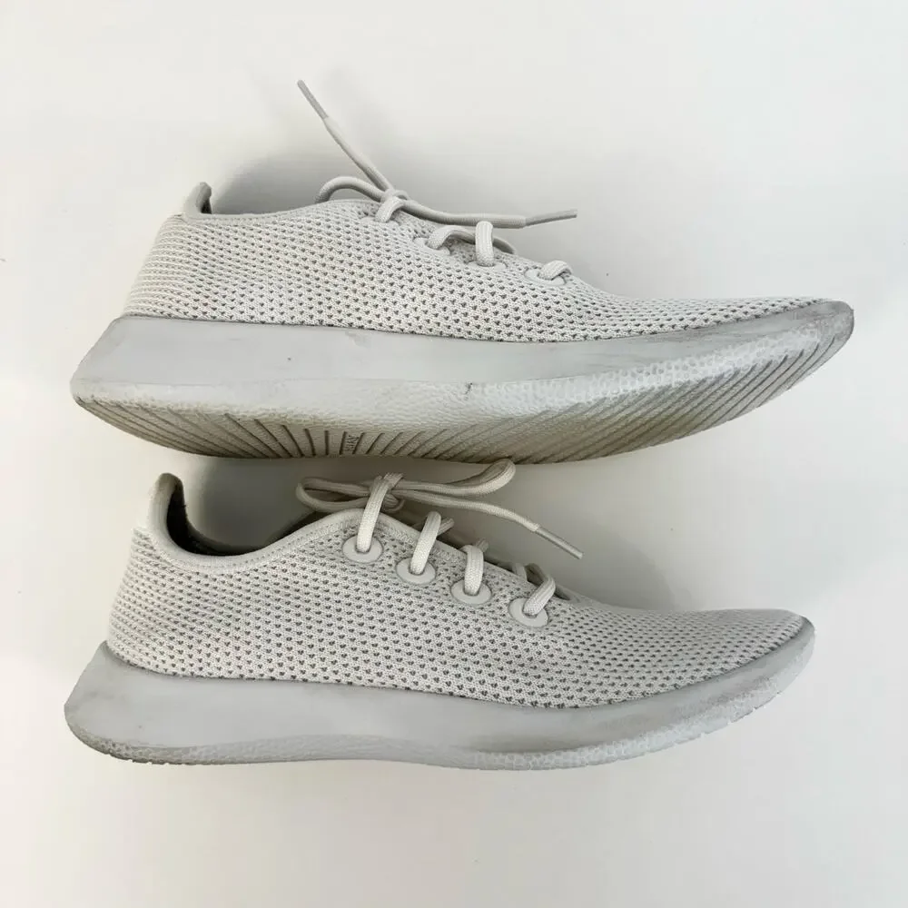 Allbirds Tree Runners Athletic Everyday Shoes Lace-Up Sneakers White Women's 10 - Picture 3 of 8